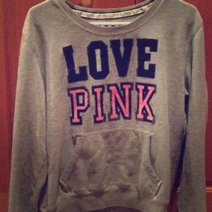 Love pink sweatshirt from pink